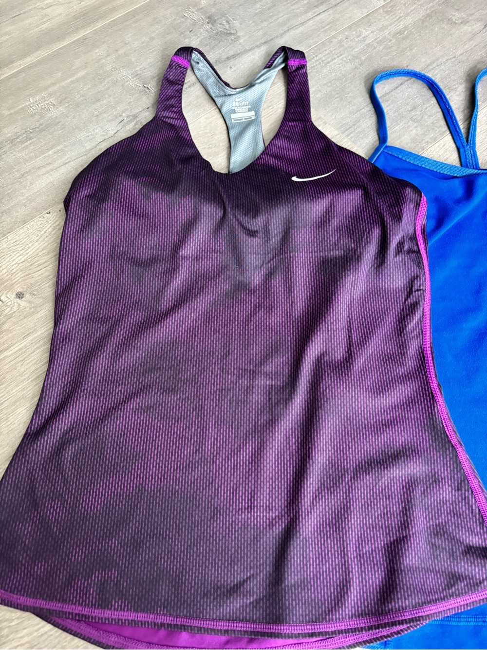 Nike Women’s Purple Racerback athletic Top